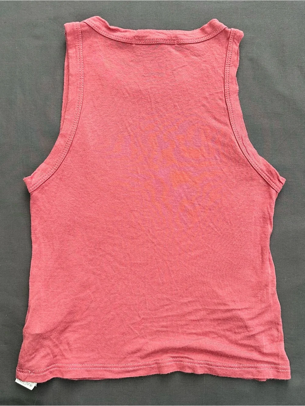 Y2K VTG Mermaid Unicorn Heartbreak CoraL Graphic Tank Top S Broken-Heart Vintage